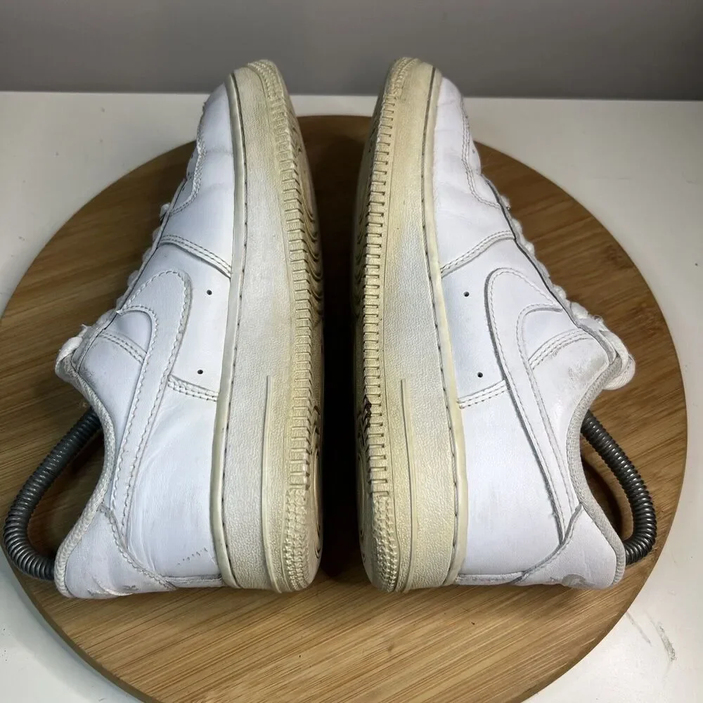Nike Air Force 1 Womens Size 5.5 Shoes Low '07 White Leather Sneakers 315115-112